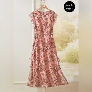 Coldwater Creek Peach Blouse